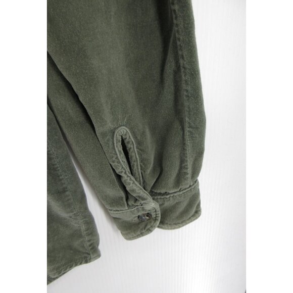 CP Shades Shirt Medium Velour Lagenlook Boho Button Up Unisex VTG * - Picture 3 of 13
